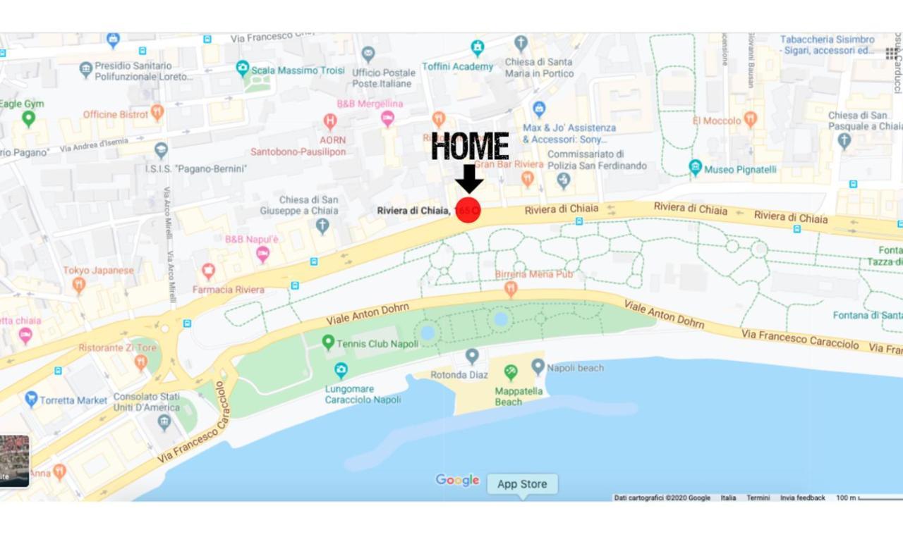 Chiaia Premium Flat, Naples Center, Near Seaside Apartment ภายนอก รูปภาพ